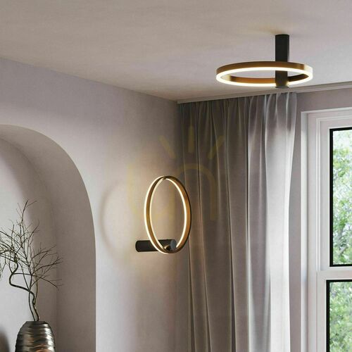 Verifica Plafonieră LED s.luce Ring Air Ø 40 cm Argintiu, Rotundă, Dimmabilă
