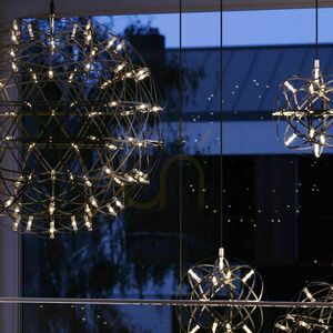 Lampă suspendată LED s.luce Atom aurie, rotundă, 70 cm, dimabilă, metal, 3000K small 10