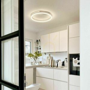 Plafonieră LED s.luce Ring alb 80 cm dimmabilă, rotundă, 36W 3000K small 12