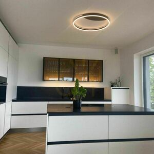 Plafonieră LED s.luce Ring alb 80 cm dimmabilă, rotundă, 36W 3000K small 7