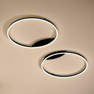 Plafonieră LED s.luce Ring aurie 40 cm, dimabilă, 3000K, metal modernă small 2