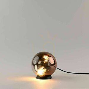 Lampa de masă s.luce Orb Fumuriu din sticlă Ø20 cm small 11
