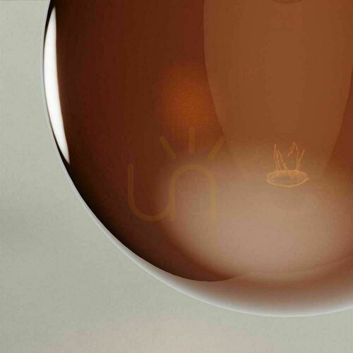 Verifica Lampă de masă s.luce Orb Axis aurie din sticlă, 20 cm