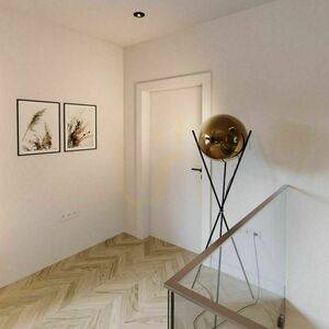 Lampă de podea s.luce Orb Cupru, sticlă, 160 cm, E27, dimmabilă small 2
