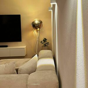 Lampă de podea s.luce Orb Cupru, sticlă, 160 cm, E27, dimmabilă small 3