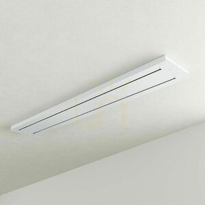 Plafonieră s.luce Modular neagră dreptunghiulară metal 160 cm pentru living small 14
