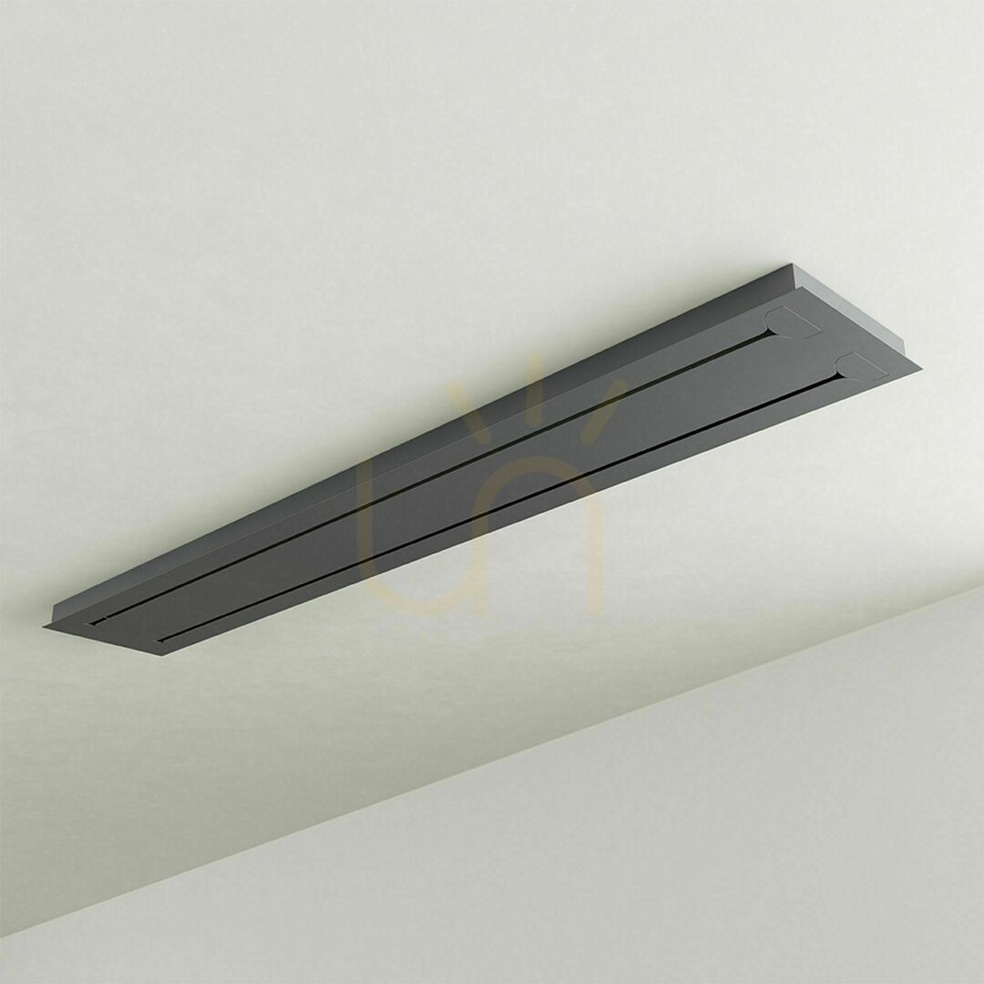 Verifica Plafonieră s.luce Modular dreptunghiulară albă metal 120x25 cm Plafonieră s.luce Modular dreptunghiulară albă metal 120x25 cm