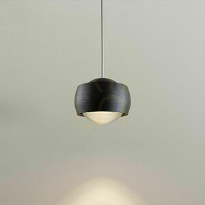 Lustră LED s.luce Beam neagră 5 becuri, 60 cm, dimabilă, modernă small 1