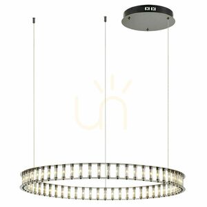 Lampa suspendată LED s.luce Atom Ring neagră Ø80 cm, dimabilă, metal, 3000K 10 Lampa suspendată LED s.luce Atom Ring neagră Ø80 cm, dimabilă, metal, 3000K small 10