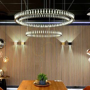 Lampa suspendată LED s.luce Atom Ring neagră Ø80 cm, dimabilă, metal, 3000K 6 Lampa suspendată LED s.luce Atom Ring neagră Ø80 cm, dimabilă, metal, 3000K small 6