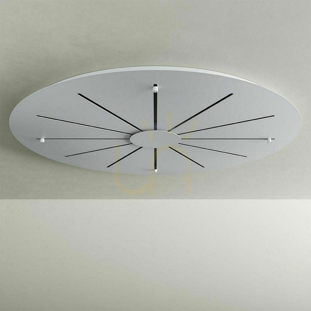 previzualizare Lustră LED s.luce Galaxy XXL 8 brațe, sticlă, multicolor, 150 cm Lustră LED s.luce Galaxy XXL 8 brațe, sticlă, multicolor, 150 cm