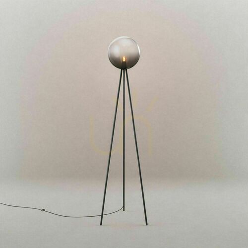 Verifica Lampă de podea s.luce Orb Tripod fumuriu sticlă 160 cm E27