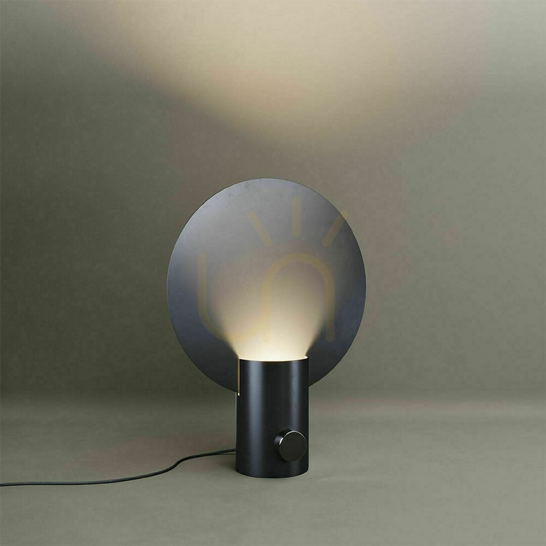 Spectacol Lampă de masă s.luce Cloud neagră metal, GU10, dimmabilă, Ø50 cm Lampă de masă s.luce Cloud neagră metal, GU10, dimmabilă, Ø50 cm