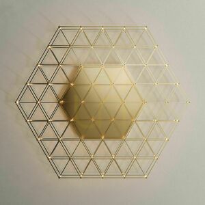 Plafonieră LED s.luce Atom crom 60 cm dimabilă, 3000K, metal small 5