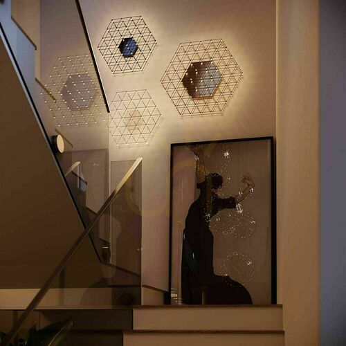 Verifica Plafonieră LED s.luce Atom crom 60 cm dimabilă, 3000K, metal