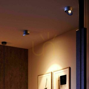 Spot de tavan LED s.luce Santa Neo argintiu, rotund, dimabil 11W 840lm small 10