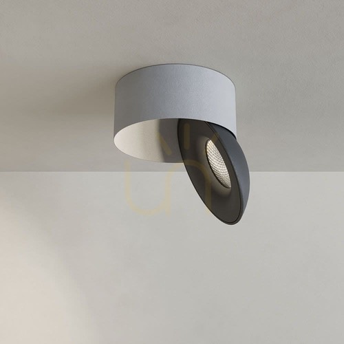 Verifica Spot de tavan LED s.luce Santa Neo alb-negru, aplicat, 11W 4000K 840 lm, dimabil