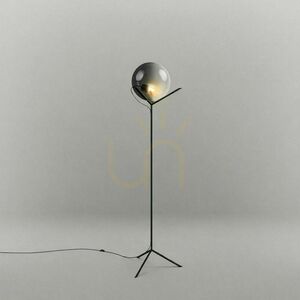 Lampă de podea s.luce Orb Poseidon transparentă sticlă 175 cm small 9