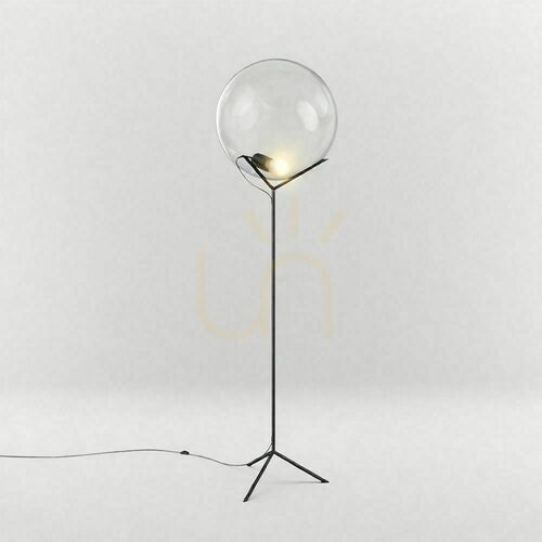 Verifica Lampă de podea s.luce Orb Poseidon din sticlă transparentă, 180 cm