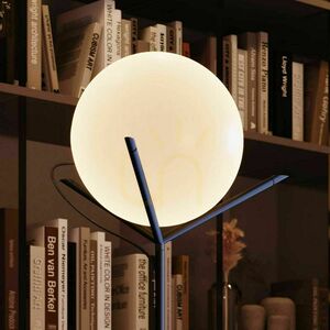 Lampă de podea s.luce Orb cu glob de sticlă cupru 170 cm small 1