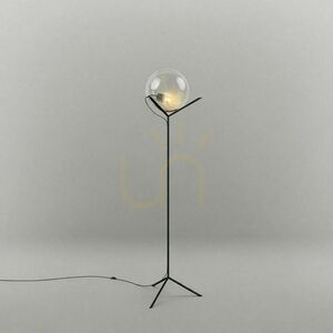 Lampă de podea s.luce Orb cu glob de sticlă cupru 170 cm small 6