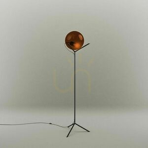 Lampă de podea s.luce Orb cu glob de sticlă cupru 170 cm small 7