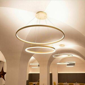 Lampă suspendată LED s.luce Ring alb 120 cm rotundă modernă 2 becuri 0 Lampă suspendată LED s.luce Ring alb 120 cm rotundă modernă 2 becuri small 0