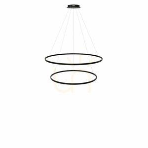 Lampă suspendată LED s.luce Ring argintie 2 becuri rotunde 60/40 cm модерн 14 Lampă suspendată LED s.luce Ring argintie 2 becuri rotunde 60/40 cm модерн small 14