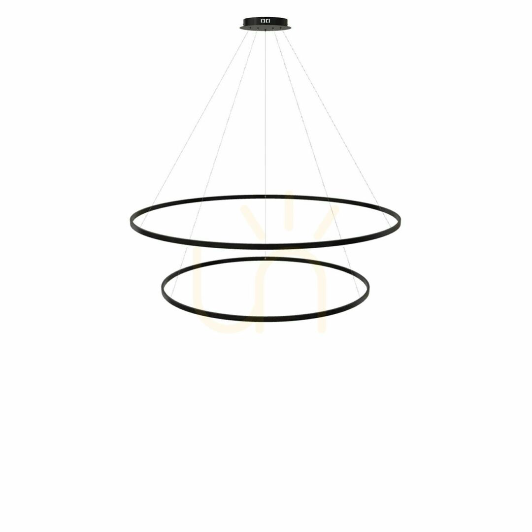 Verifica Lampă suspendată s.luce Ring LED 2 cercuri argintie, dimabilă, 100 cm Lampă suspendată s.luce Ring LED 2 cercuri argintie, dimabilă, 100 cm