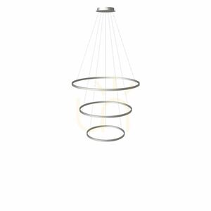 Lustră suspendată s.luce Ring LED aurie, 3 inele, 100/80/60 cm, dimabilă 14 Lustră suspendată s.luce Ring LED aurie, 3 inele, 100/80/60 cm, dimabilă small 14