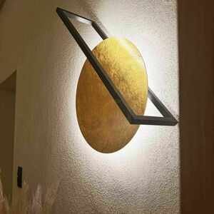 Plafonieră LED s.luce Artus aurie 50 cm rotundă metalică dimabilă 3000 K small 5