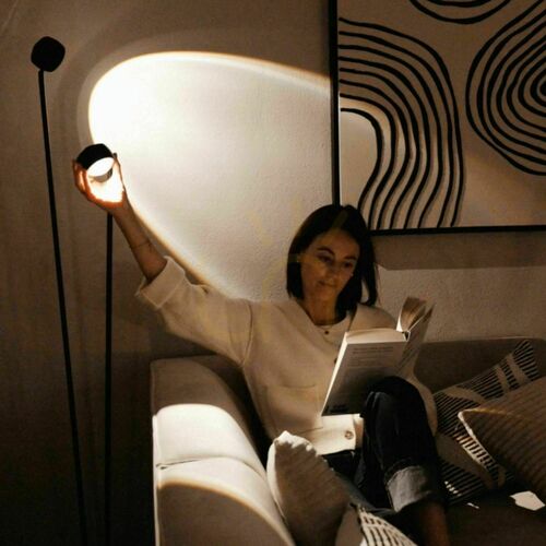 Verifica Lampă de podea s.luce Beam LED neagră, 145 cm, dimmer tactil