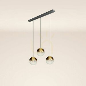 Lustră suspendată s.luce Orb albă Ø30 cm, 3 becuri, sticlă, metal, modernă 10 Lustră suspendată s.luce Orb albă Ø30 cm, 3 becuri, sticlă, metal, modernă small 10