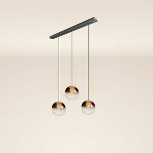 Lustră suspendată s.luce Orb albă Ø30 cm, 3 becuri, sticlă, metal, modernă 9 Lustră suspendată s.luce Orb albă Ø30 cm, 3 becuri, sticlă, metal, modernă small 9