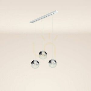 Lustră s.luce Orb cu 3 becuri, cupru, Ø30 cm, sticlă și metal, E27, dimabilă 14 Lustră s.luce Orb cu 3 becuri, cupru, Ø30 cm, sticlă și metal, E27, dimabilă small 14