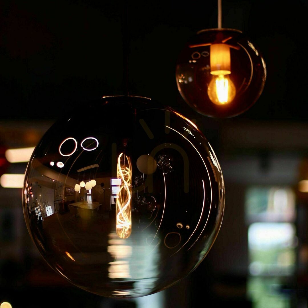 Afişa Lustră s.luce Orb cu 3 becuri, cupru, Ø30 cm, sticlă și metal, E27, dimabilă Lustră s.luce Orb cu 3 becuri, cupru, Ø30 cm, sticlă și metal, E27, dimabilă