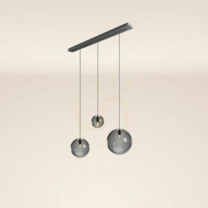 Lustră suspendată s.luce Orb aurie sticlă metal 3xE27 Ø20/30/40 cm 6 Lustră suspendată s.luce Orb aurie sticlă metal 3xE27 Ø20/30/40 cm small 6