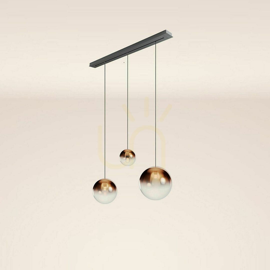 Spectacol Lustră suspendată s.luce Orb albă 3 becuri E27 sticlă metal Ø20/30/40 cm Lustră suspendată s.luce Orb albă 3 becuri E27 sticlă metal Ø20/30/40 cm
