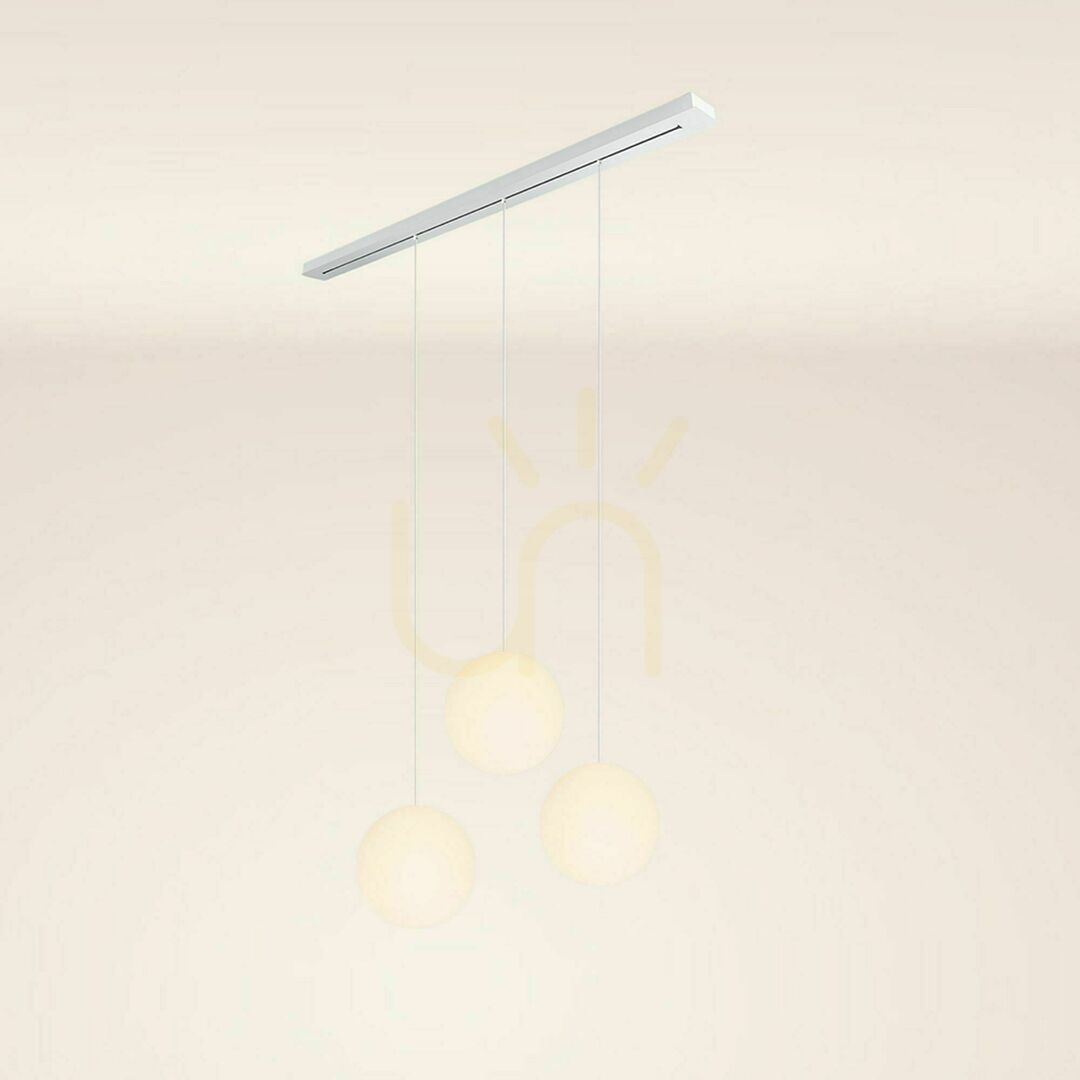 previzualizare Lustră s.luce Orb fumuriu, 3 becuri, E27, sticlă, metal, 40 cm Lustră s.luce Orb fumuriu, 3 becuri, E27, sticlă, metal, 40 cm