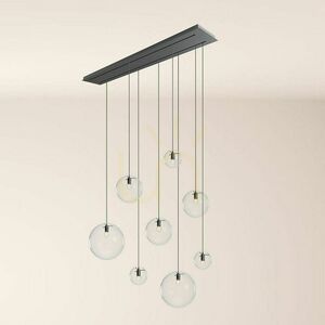 Lustru s.luce Orb cupru, 8 brațe, sticlă și metal, dimabil, E27 small 6