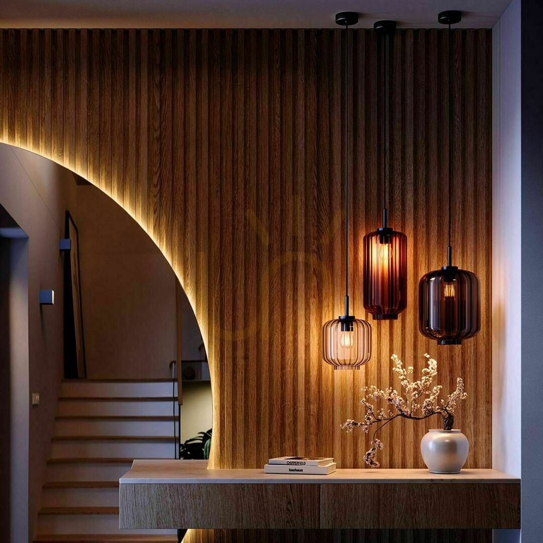 Spectacol Lampă suspendată s.luce Velo din sticlă maro 18 cm, modernă, E27 Lampă suspendată s.luce Velo din sticlă maro 18 cm, modernă, E27
