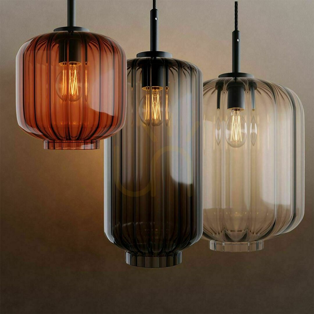 Verifica Lampă suspendată s.luce Velo din sticlă maro 18 cm, modernă, E27 Lampă suspendată s.luce Velo din sticlă maro 18 cm, modernă, E27