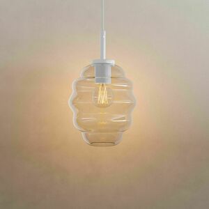 Lustră suspendată s.luce Echos din sticlă transparentă, Ø18 cm, E27, dimabilă small 14