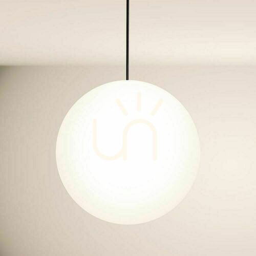 Verifica Lampă suspendată s.luce Orb glob din sticlă albă 50 cm 1xE27 suspensie 500 cm