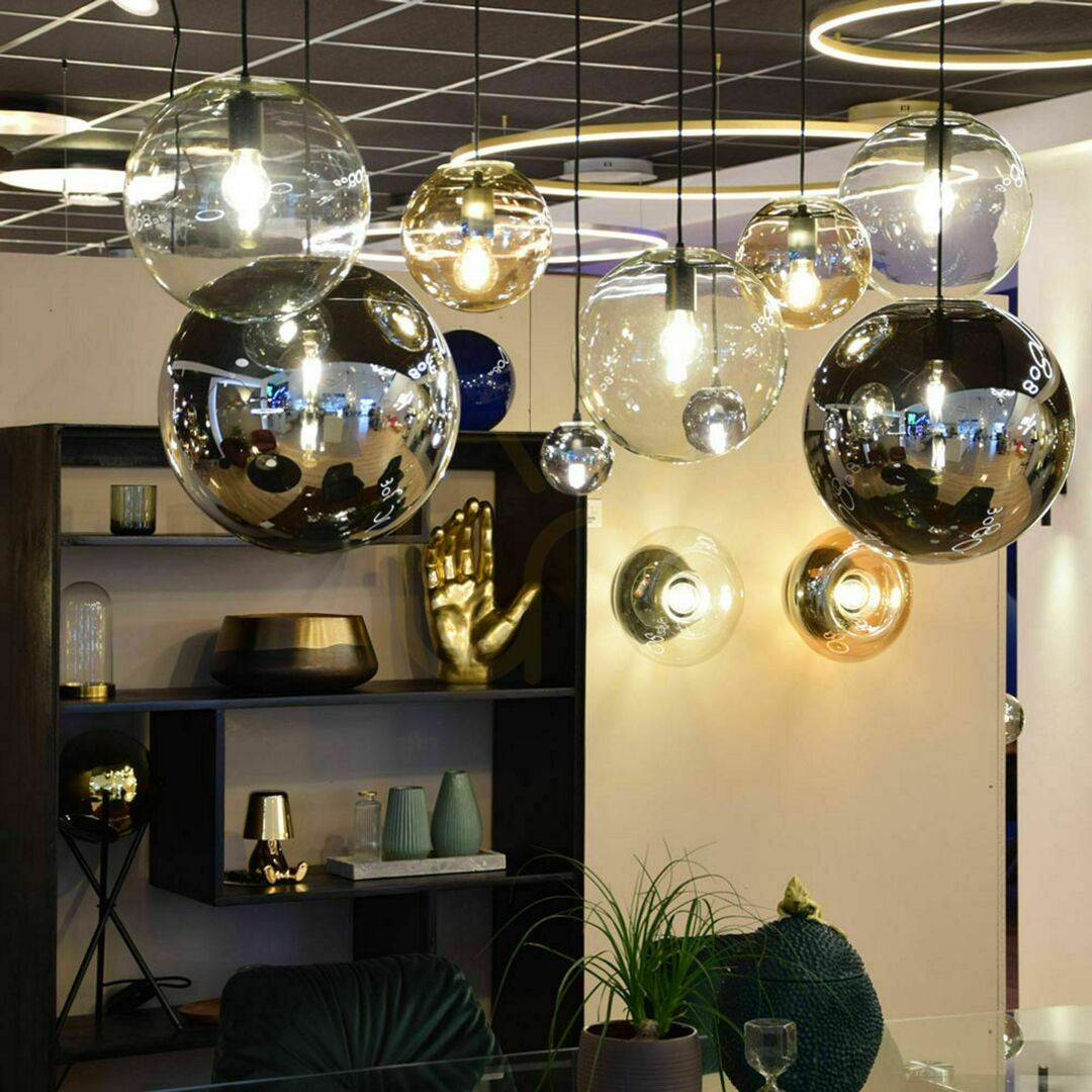 previzualizare Lampă suspendată s.luce Orb Glass Sphere fumuriu 30 cm sticlă modernă Lampă suspendată s.luce Orb Glass Sphere fumuriu 30 cm sticlă modernă