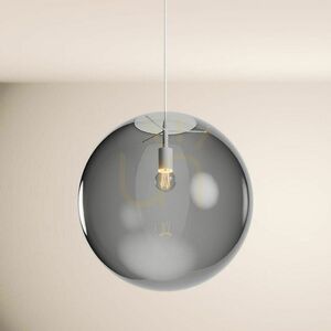 Lustră suspendată s.luce Orb Glass Ball, sticlă transparentă, 30 cm, E27 small 9
