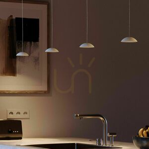 Lampă suspendată LED s.luce Santa Air negru Ø11 cm dimabilă 840 lm 3 Lampă suspendată LED s.luce Santa Air negru Ø11 cm dimabilă 840 lm small 3