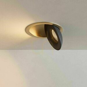 Spot încastrat LED s.luce Santa Deep rotativ argintiu 11W 2700K dimmabil small 11