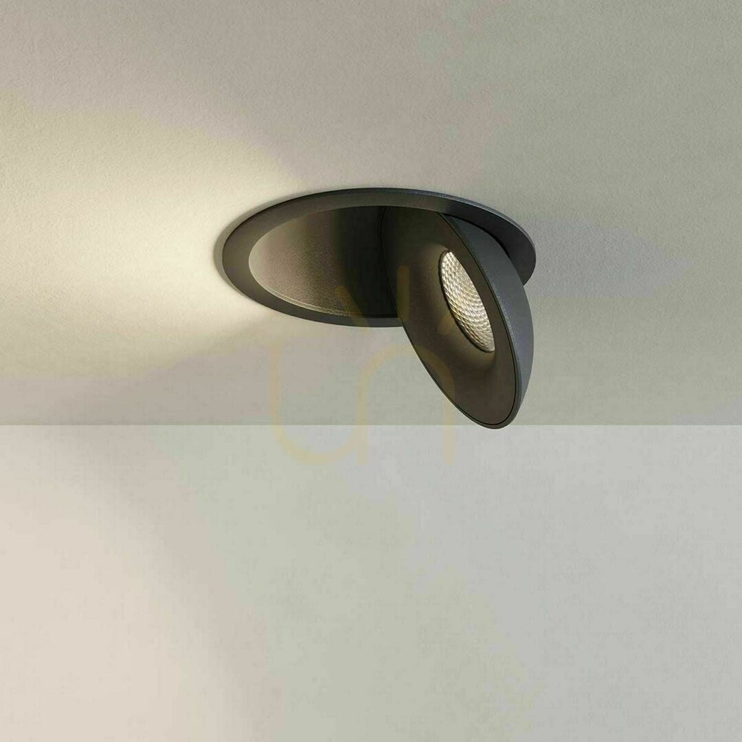 Afişa Spot încastrat LED s.luce Santa Deep rotativ negru dimabil 11W 2700K Ø13 cm Spot încastrat LED s.luce Santa Deep rotativ negru dimabil 11W 2700K Ø13 cm