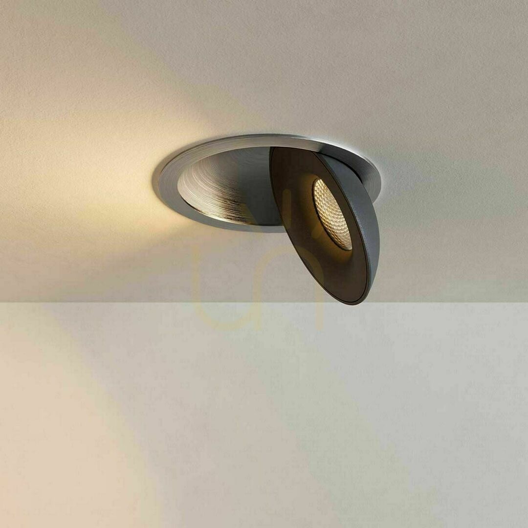 Afişa Spot încastrat LED s.luce Santa Deep rotativ negru dimabil 11W 2700K Ø13 cm Spot încastrat LED s.luce Santa Deep rotativ negru dimabil 11W 2700K Ø13 cm
